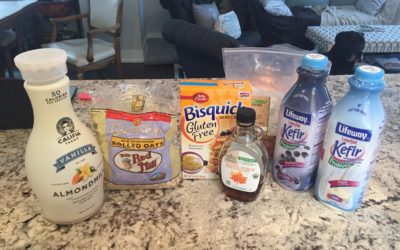 Mom & Dad Recipe: Gluten Free, Guilt Free Sweet Almond & Oat Blueberry Pancakes